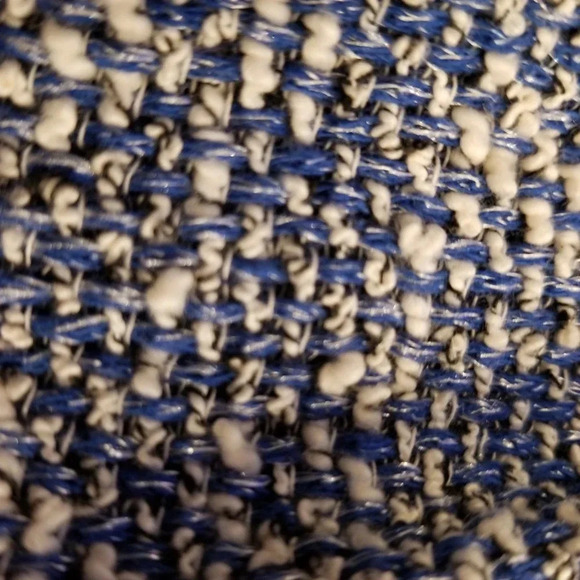 Talbots Open Cardigan Sweater Women's Size 1XP Blue Cotton Long Sleeves Pockets - Picture 10 of 11